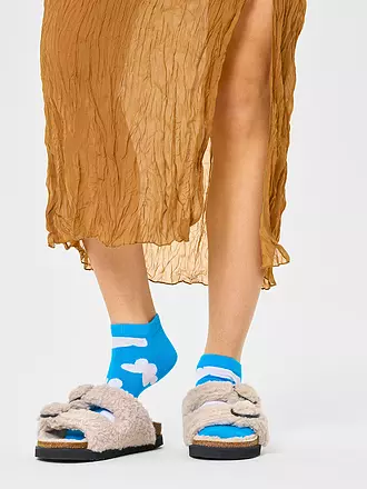 HAPPY SOCKS | Damen Sneaker Socken CLOUDY 36-40 light blue | 